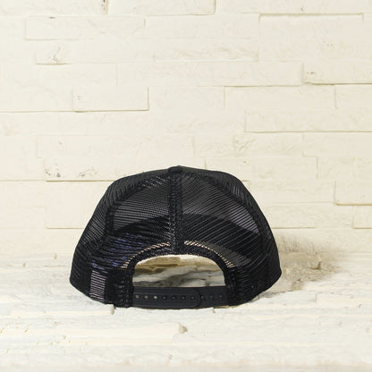 Los Angeles Dodgers Negra 'Year Of The Dragon 2.0' 9FORTY A-Frame Trucker Snapback