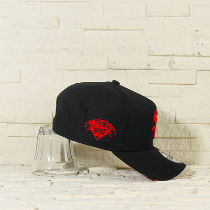 Chicago White Sox Negra y Roja 9FORTY A-Frame Snapback