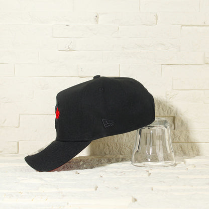 Toronto Blue Jays Negra y Roja 9FORTY A-Frame Snapback