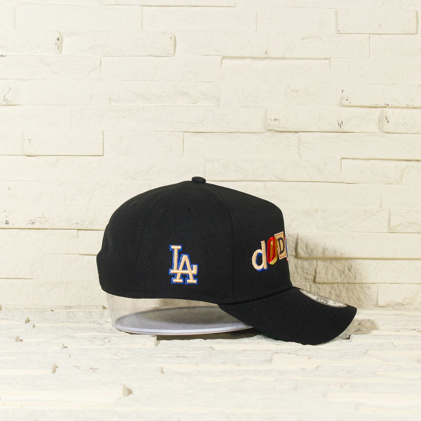 Los Angeles Dodgers Negra 9FORTY A-Frame Snapback