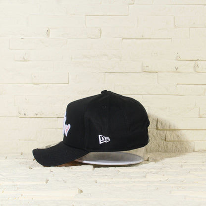 New York Yankees Negra con Corazon 9FORTY A-Frame Snapback