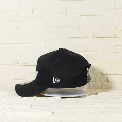 Los Angeles Dodgers Negra con Corazon 9FORTY A-Frame Snapback