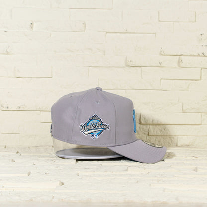 New York Yankees Gris y Celeste 9FORTY A-Frame Snapback