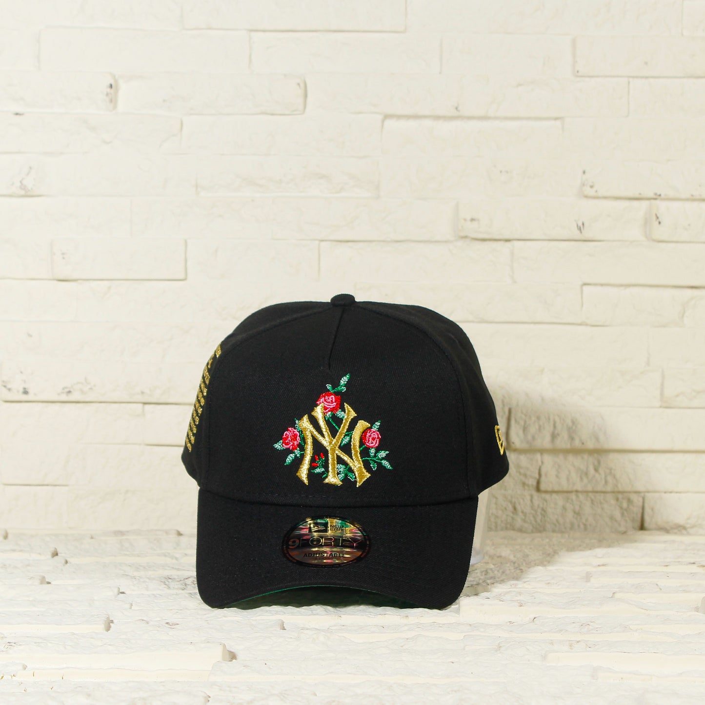 New York Yankees Negra con Rosas 9FORTY A-Frame Snapback