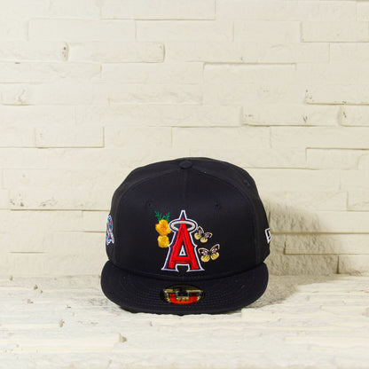 Anaheim Angels Azul Navy con Flores 59FIFTY Fitted