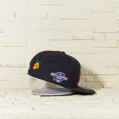 Anaheim Angels Azul Navy con Flores 59FIFTY Fitted