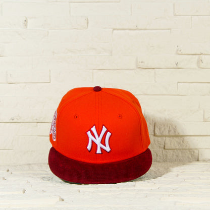 New York Yankees Naranja y Viscera Corinta de Corduroy 59FIFTY Fitted