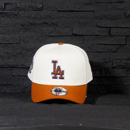 FAM Exclusive — Los Angeles Dodgers Crema y Viscera Cafe 9FORTY A-Frame Snapback