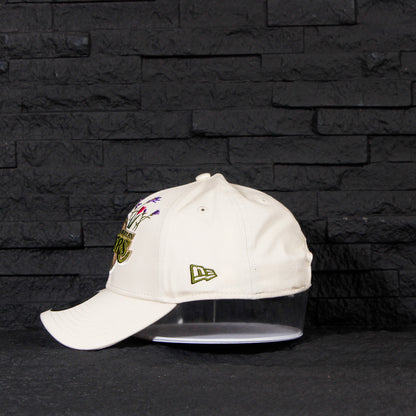 Los Angeles Lakers Beige con Flores 9FORTY Ajustable de Cincho