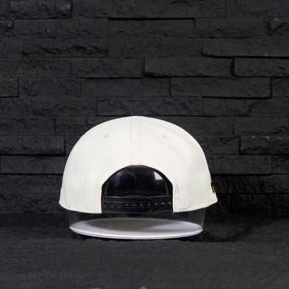 Los Angeles Dodgers Crema y Viscera Negra de Satin 9FORTY A-Frame Snapback