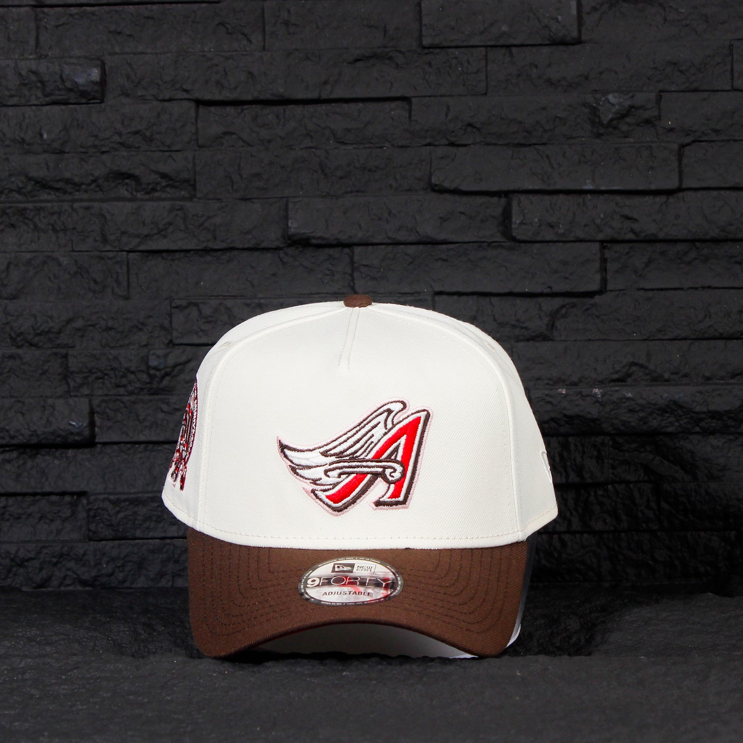 FAM Exclusive — Anaheim Angels Crema y Viscera Cafe 9FORTY A-Frame Snapback
