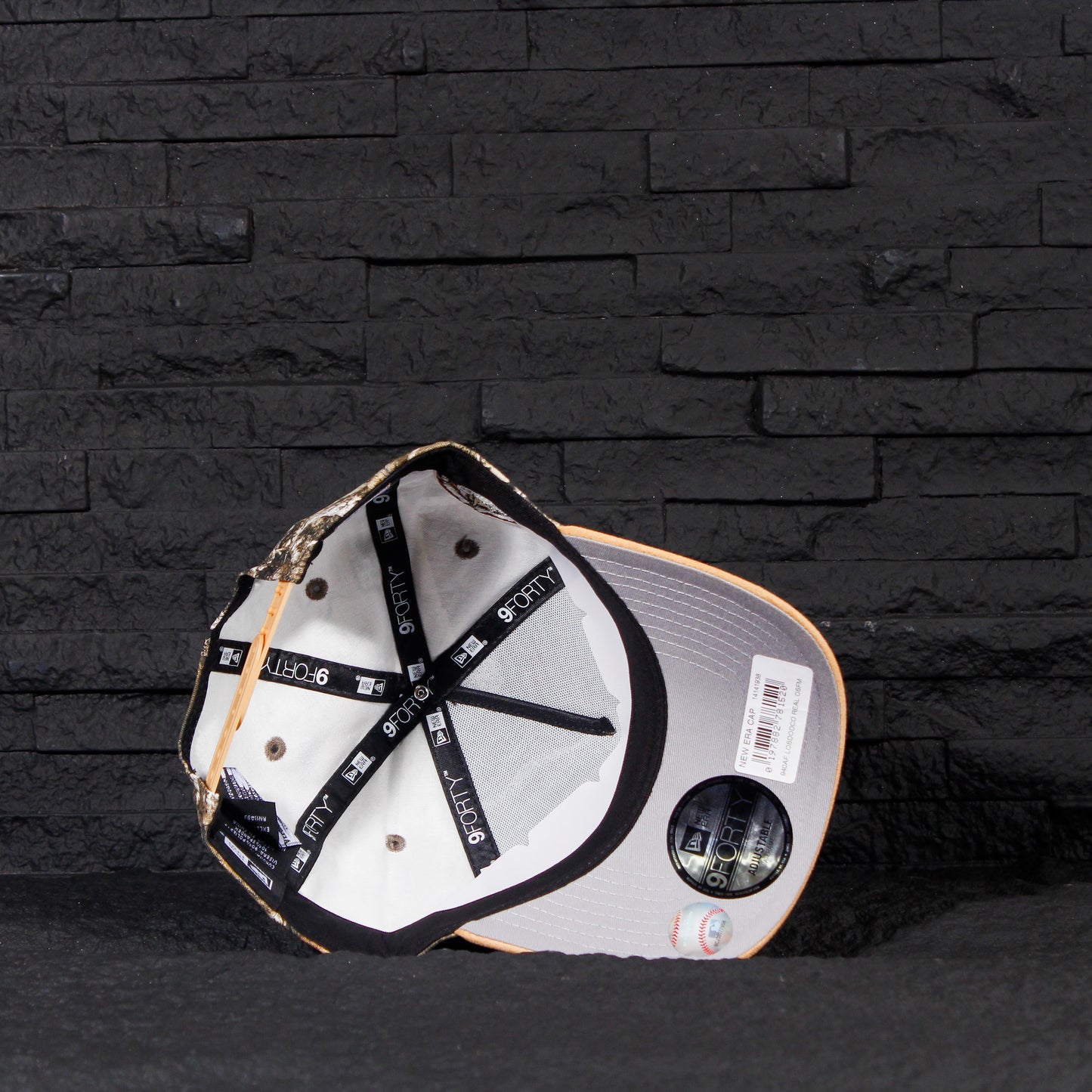 Los Angeles Dodgers Camo y Viscera Beige de Gamuza 9FORTY A-Frame Snapback