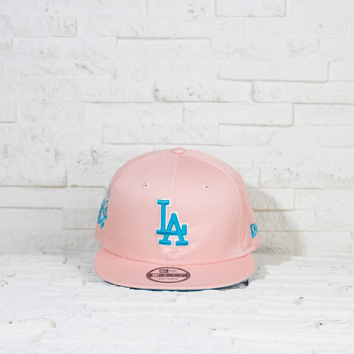 Los Angeles Dodgers Palo Rosa 9FIFTY Snapback