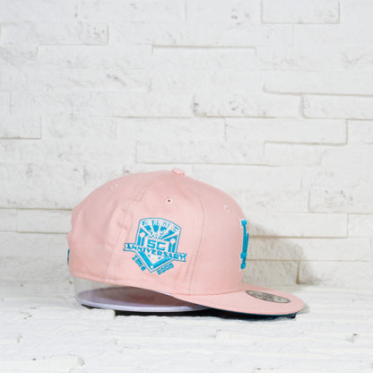 Los Angeles Dodgers Palo Rosa 9FIFTY Snapback