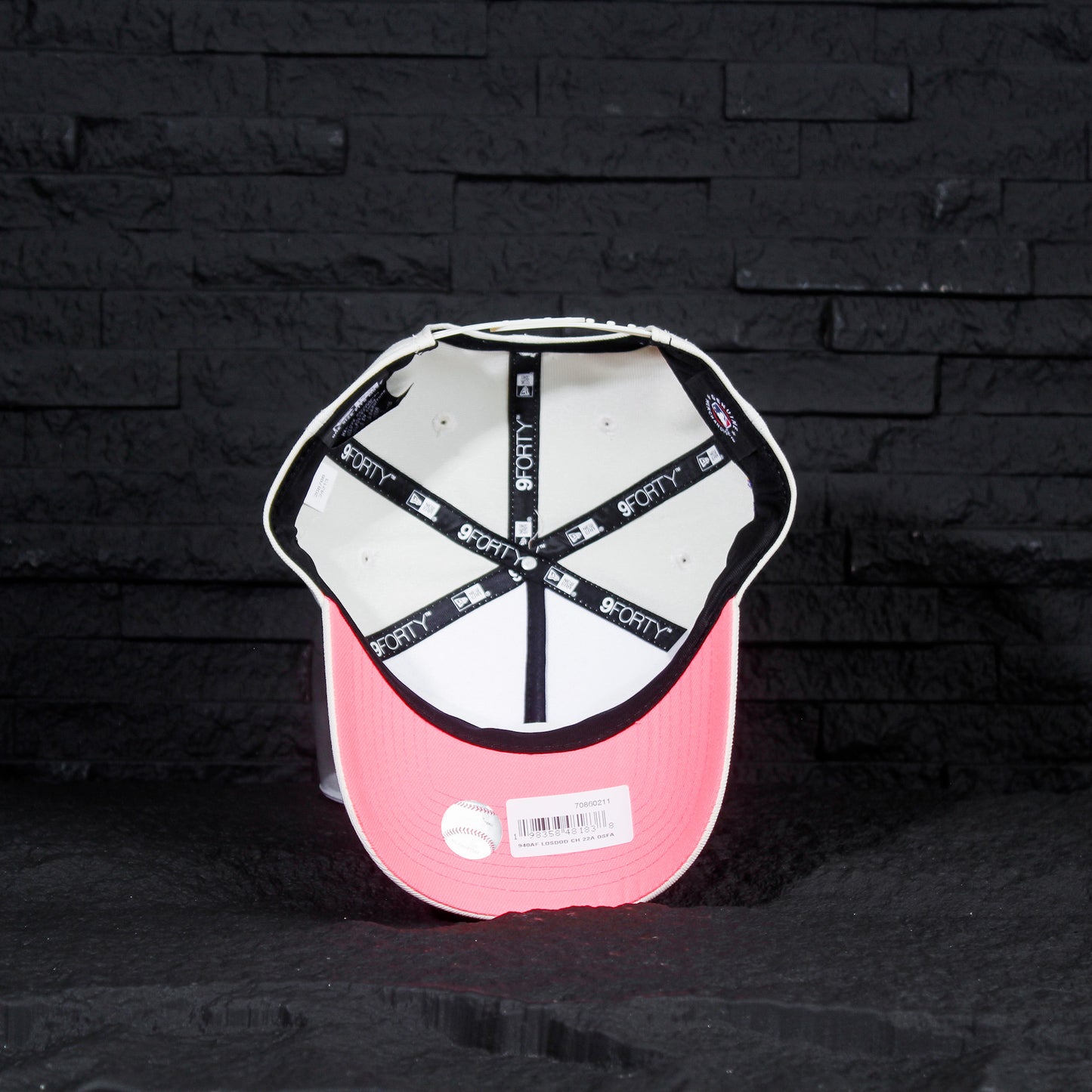 Los Angeles Dodgers Crema 9FORTY A-Frame Snapback