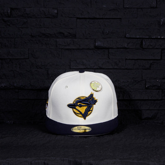 Toronto Blue Jays Crema y Viscera Azul Marino 59FIFTY Fitted