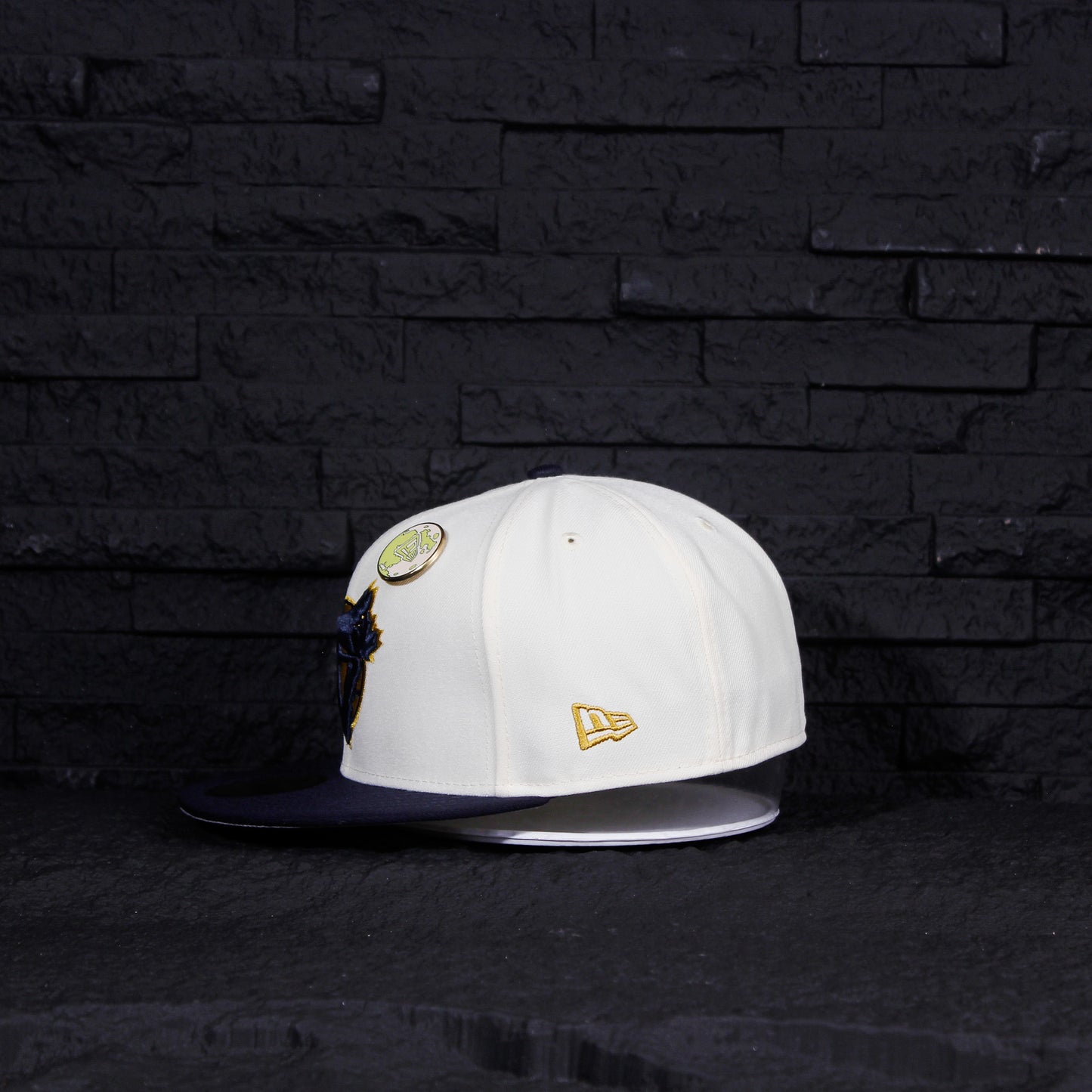 Toronto Blue Jays Crema y Viscera Azul Marino 59FIFTY Fitted