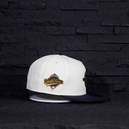 Toronto Blue Jays Crema y Viscera Azul Marino 59FIFTY Fitted