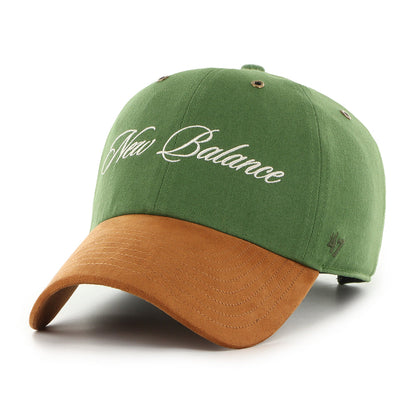 New Balance Green Script Suede '47 Clean Up