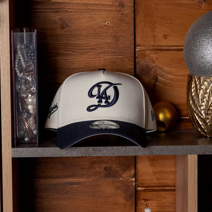 FAM Exclusive ― Los Angeles Dodgers Script Two Tone 9FORTY A-Frame Snapback