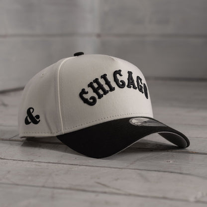 FAM Exclusive — Chicago White Sox Crema y Viscera Negra Forever & Ever 9FORTY A-Frame Snapback