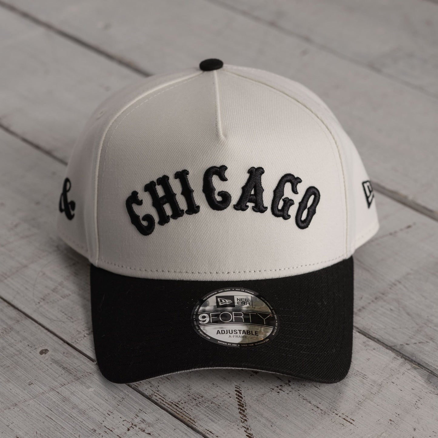 FAM Exclusive — Chicago White Sox Crema y Viscera Negra Forever & Ever 9FORTY A-Frame Snapback
