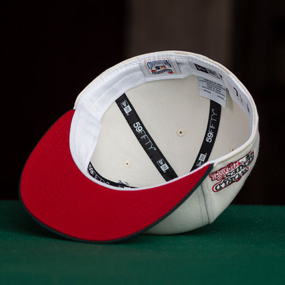 FAM Exclusive — Los Angeles Dodgers Crema y Viscera Verde 59FIFTY Fitted