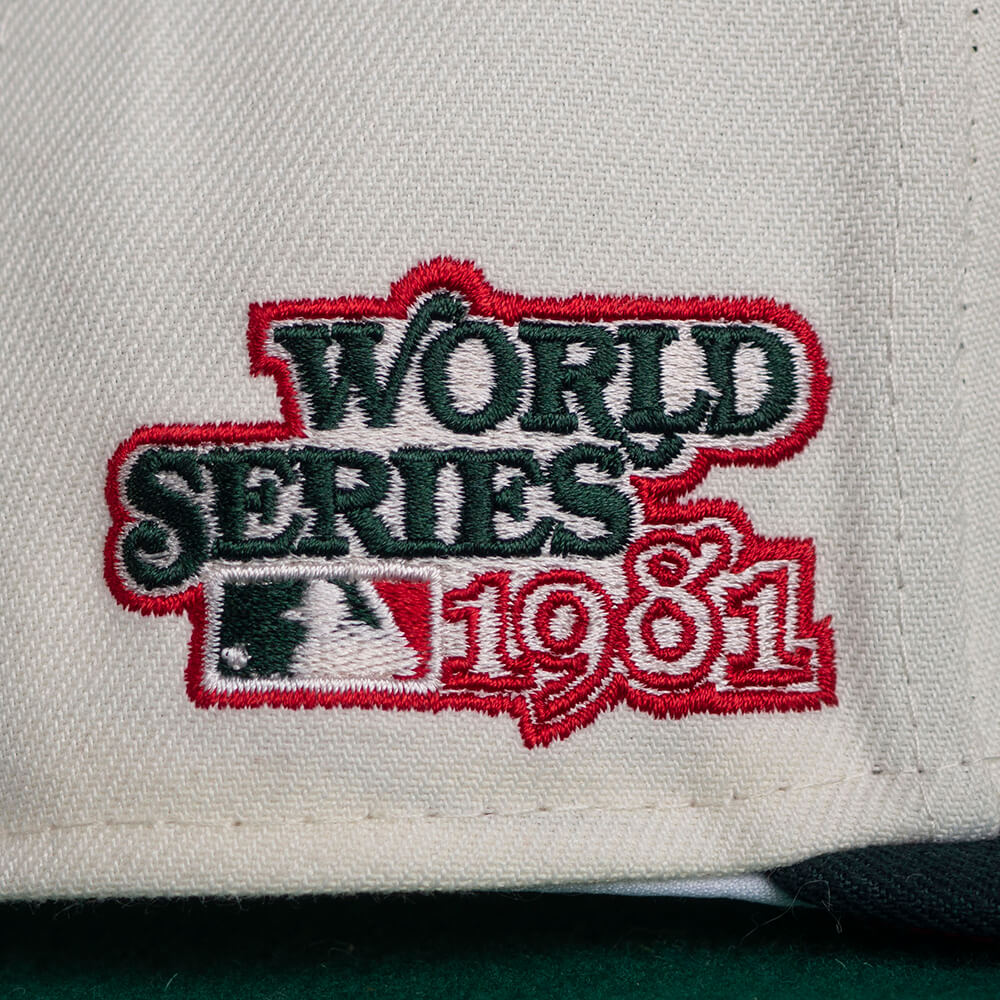 FAM Exclusive — Los Angeles Dodgers Crema y Viscera Verde 59FIFTY Fitted