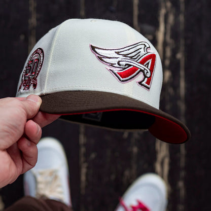 FAM Exclusive — Anaheim Angels Crema y Viscera Cafe 59FIFTY Fitted
