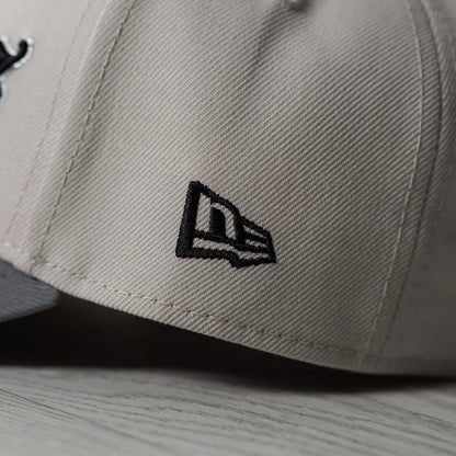FAM Exclusive — Las Vegas Raiders Stone Storm Grey Two Tone 9FORTY A-Frame Snapback