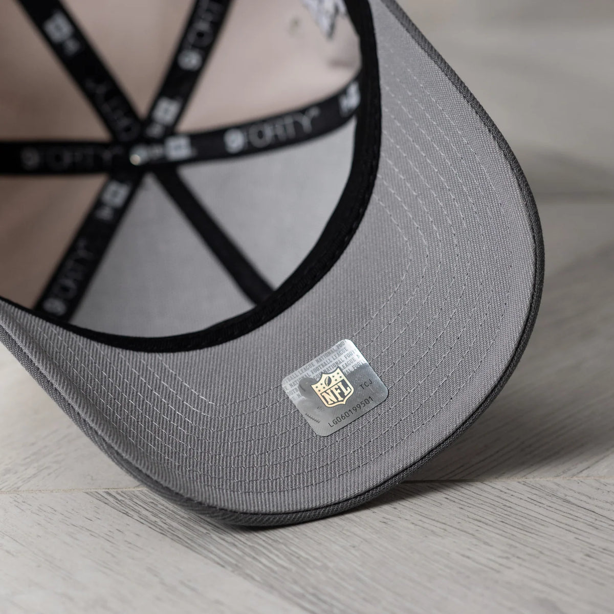 FAM Exclusive — Las Vegas Raiders Stone Storm Grey Two Tone 9FORTY A-Frame Snapback