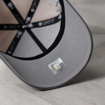 FAM Exclusive — Las Vegas Raiders Stone Storm Grey Two Tone 9FORTY A-Frame Snapback