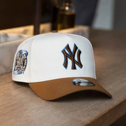 FAM Exclusive — New York Yankees Crema y Viscera Cafe 9FORTY A-Frame Snapback