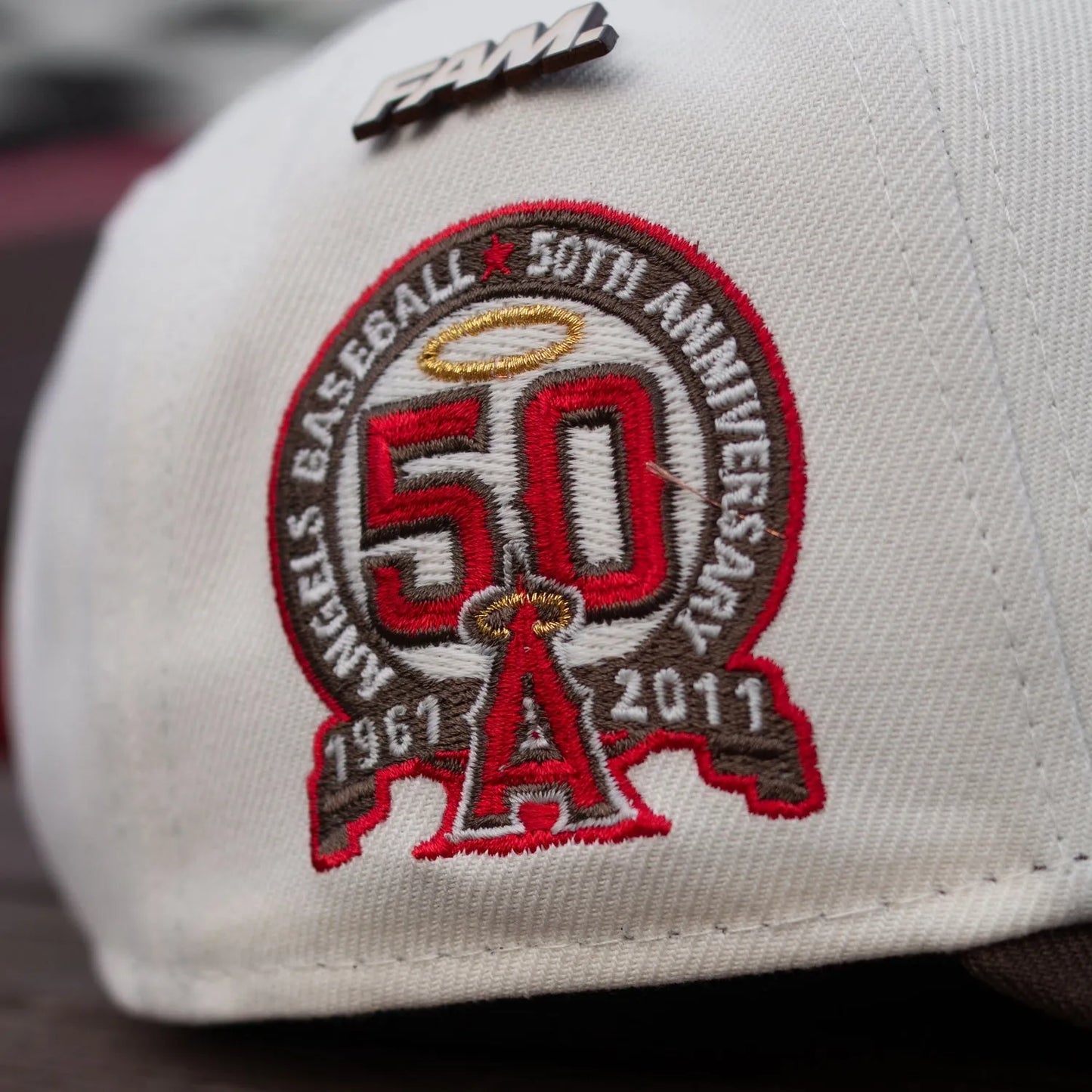 FAM Exclusive ― Los Angeles Angels Two Tone Grey UV 9FORTY A-Frame Snapback