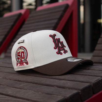 FAM Exclusive ― Los Angeles Angels Two Tone Grey UV 9FORTY A-Frame Snapback