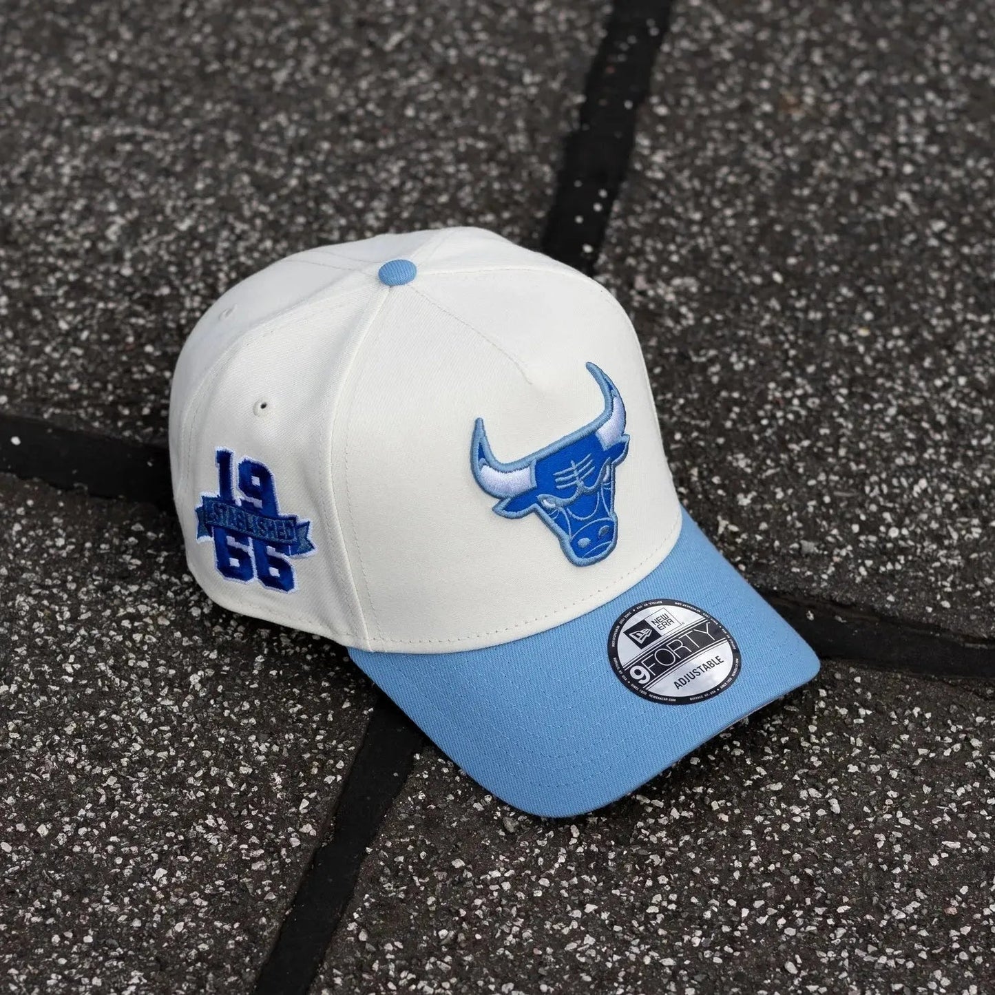 FAM Exclusive — Chicago Bulls Established 1966 Two Tone 9FORTY A-Frame Snapback