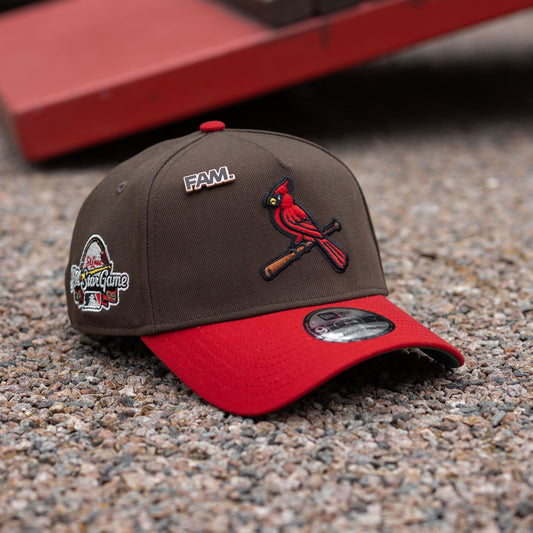 FAM Exclusive — St. Louis Cardinals Walnut 9FORTY A-Frame Snapback