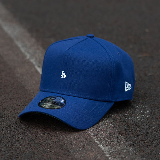 FAM Exclusive —  Los Angeles Dodgers Supermicro LA Logo Royal 9FORTY A-Frame Snapback