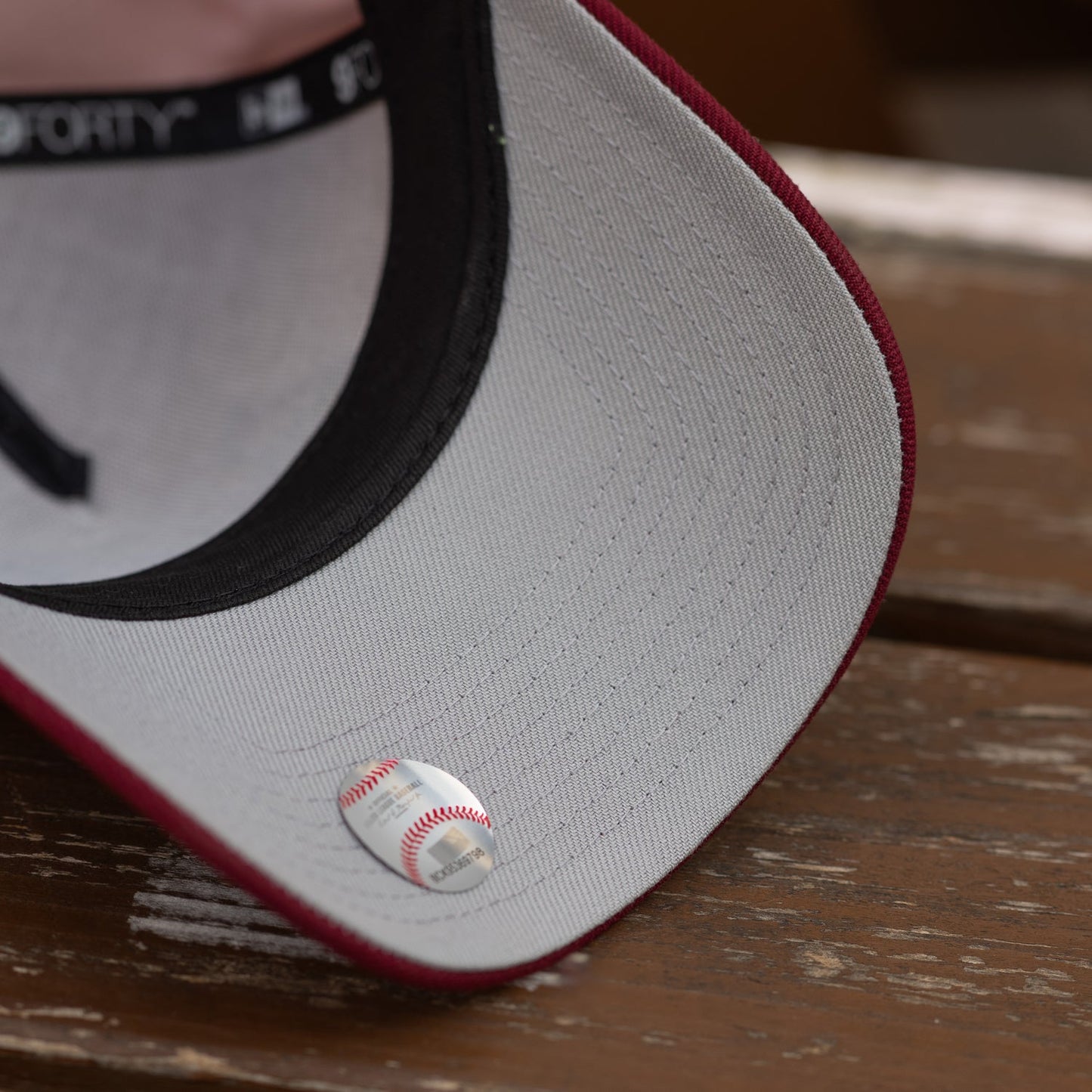 FAM Exclusive — Sant Louis Cardinals Pink Cardinal Two Tone 9FORTY A-Frame Snapback