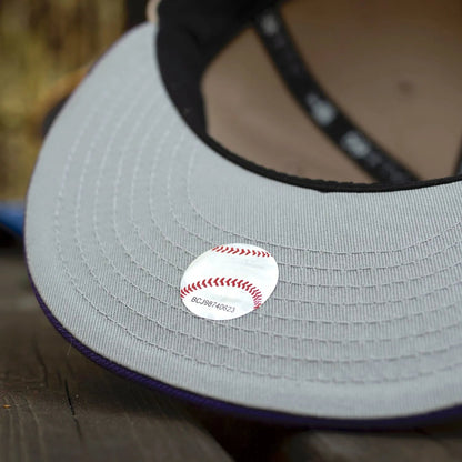 FAM Exclusive — Atlanta Braves Beige y Viscera Morada 59FIFTY Fitted