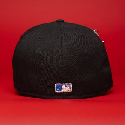 Los Angeles Dodgers Black with Embroidery Thunder 59FIFTY Fitted