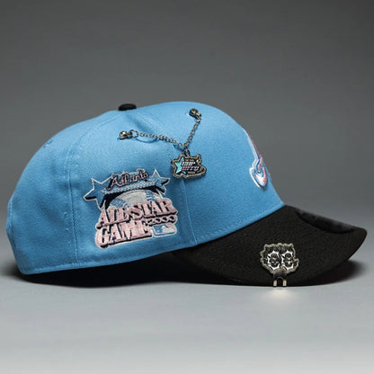 Atlanta Braves Sky Blue/Black 9FIFTY Snapback
