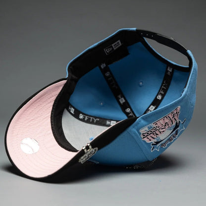 Atlanta Braves Sky Blue/Black 9FIFTY Snapback