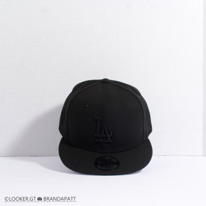 Los Angeles Dodgers Black on Black — 9FIFTY