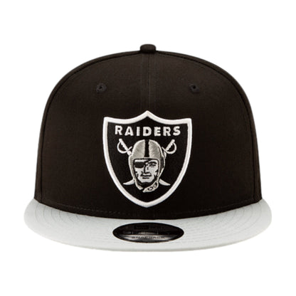 Las Vegas Raiders Negro/Gris 9FIFTY Snapback