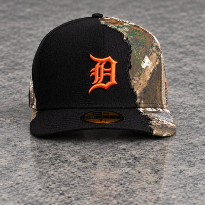 Detroit Tigers Split Realtree 59FIFTY Fitted