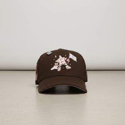 Houston Astros Apollo 11 Brown Cartoon 59FIFTY Fitted
