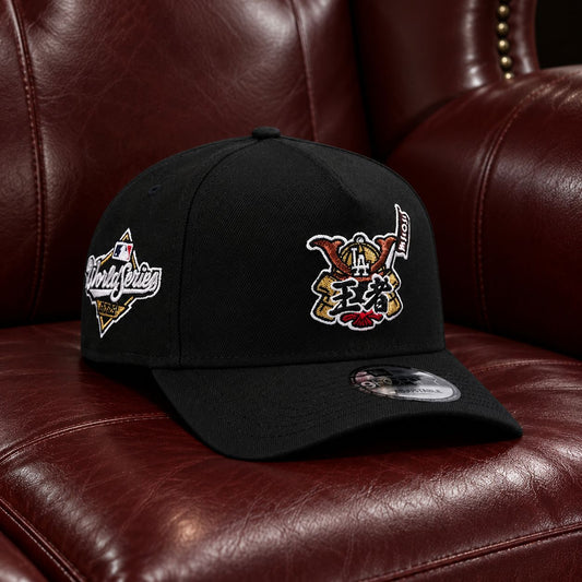 Los Angeles Dodgers World Series 2025 Black Prime Edition 9FORTY A-Frame Snapback