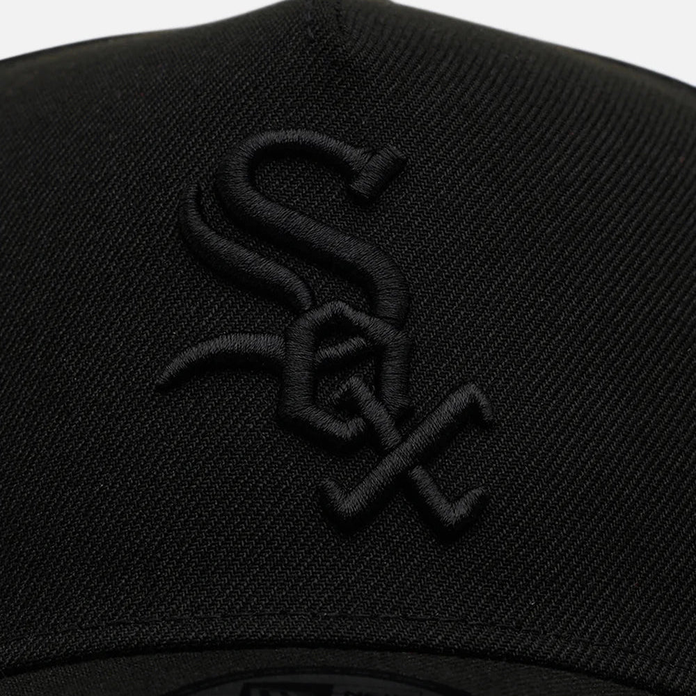 Chicago White Sox Easy Black 9FORTY A-Frame Snapback