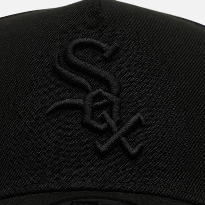 Chicago White Sox Easy Black 9FORTY A-Frame Snapback